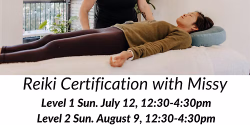 Reiki Certification, Level 1