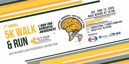2nd Annual 5K Walk & Run for Dementia Awareness (2026)
