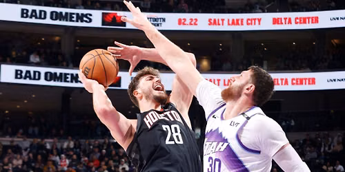 Houston Rockets at Utah Jazz at Delta Center