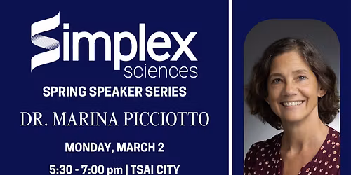 Simplex Sciences X Marina Picciotto Spring Speaker Series