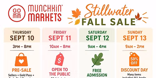 Stillwater - Mega Kids Pop Up Sale!