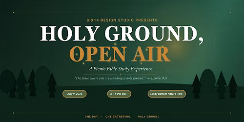 Holy Ground, Open Air picnic Bible Study