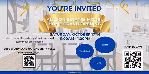 Allison Estates Public Model Home Grand Opening