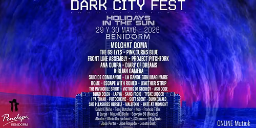 DARK CITY FEST, Benidorm 2026