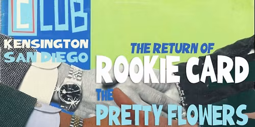 Rookie Card, the Pretty Flowers, Billy Shaddox