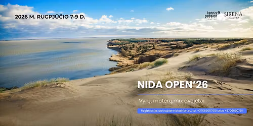 NIDA OPEN\u201926 teniso turnyras