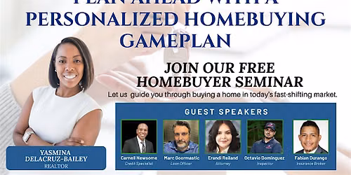 FREE HOMEBUYER SEMINAR: Plan Ahead With A Personalized Homebuying Gameplan