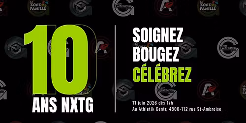 10 ans de Nxt Generation PHYSIO
