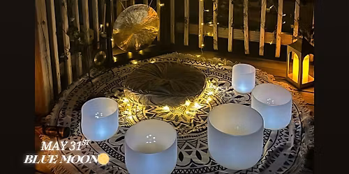 Candlelight Rooftop Full Moon Sound Bath  Healing