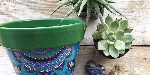 Paint and Pot Succulents