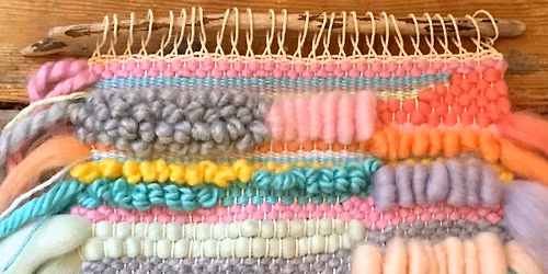 Introduction to Frame Loom Weaving Workshop at Fisherton Mill, Salisbury
