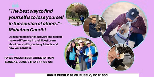 June Volunteer Orientation