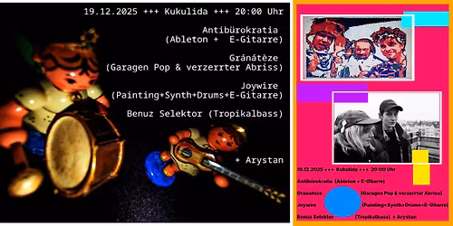 GR\u00c1N\u00c1T\u00c8ZE + JOYWIRE + ANTIB\u00dcROKRATIA + BENUZ SELEKTOR + ARYSTAN