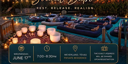 Sunset Floating Sound Bath (Meyerland)