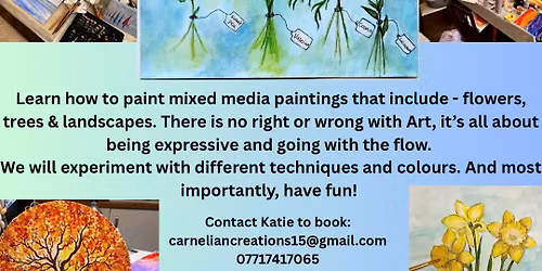 4 Week Painting Course by Katie Cook Creations \ud83c\udfa8 