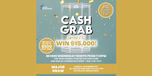 The Fraternity Club Cash Grab \u2013 Your Shot at $15,000!