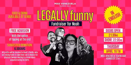 Legally Funny 5: Comedy, storytelling, and poetry