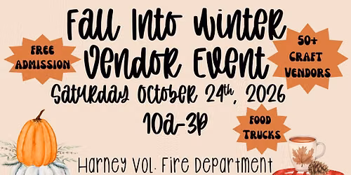 Fall Into Winter Vendor Event