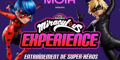 Miraculous Experience : Entra\u00eenement de Super-H\u00e9ros au MOIR - Bruxelles - Billets