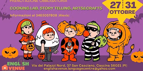 Halloween Labs (age 3-10) - English is FUN @EnglishAvenue