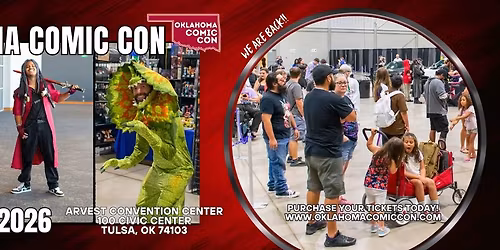 Oklahoma Comic Con 2026