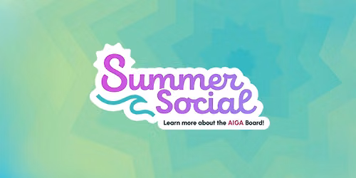 Summer Social: Join the Board