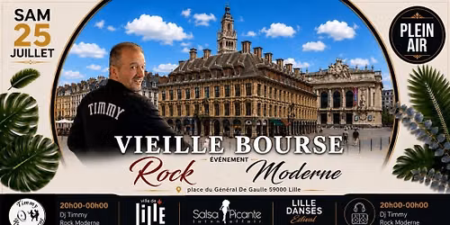Soir\u00e9e Magic Rock \u00e0 la vieille Bourse de Lille