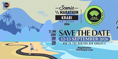Scenic 1\/2 Marathon Krabi 2026