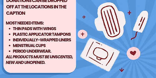 Period Product Drive for Access Period
