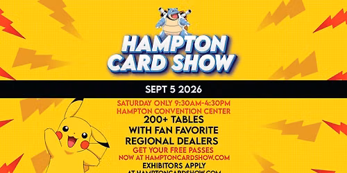 HAMPTON CARD SHOW — Hampton Roads Convention Center