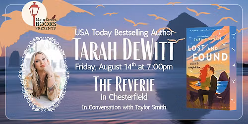 An Evening with USA Today Bestselling Author Tarah DeWitt