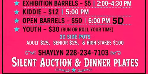 JUNE JAM $1,000 ADDED BARREL RACE & KICKIN CANCER FOR AMBER SIMMONS