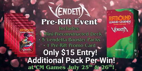 Riftbound Vendetta Pre-Rift Event