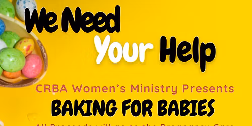 Baking for Babies - Bake Sale