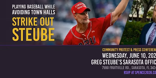 Strike Out Steube: Community Protest & Press Conference