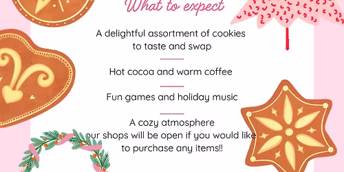 Christmas cookie exchange party 