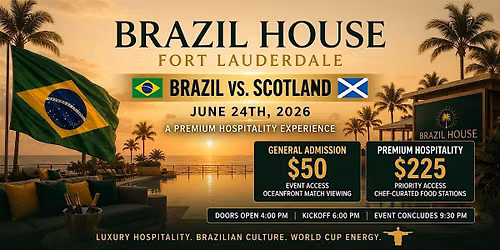 Brazil House Fort Lauderdale Watch Party