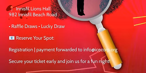 SOLD OUT!!! Murder Mystery Dinner and Show!