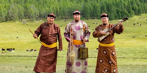 Alash Ensemble Tuvan Throat Singers at 2:00pm