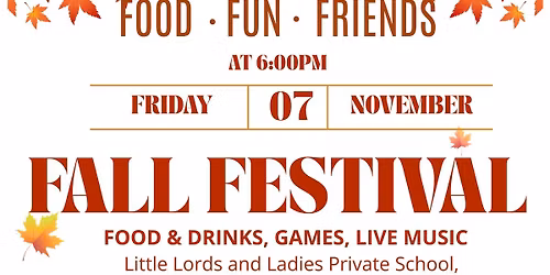 Fall Festival \ud83e\udd6e
