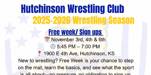 Hutchinson kids wrestling 