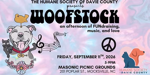 Woofstock presented by Humane Society of Davie County 