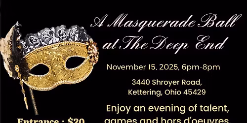 \ud83c\udfad MASQUERADE-THANKSGIVING BALL - A NIGHT OF MASKS AND MYSTERY -