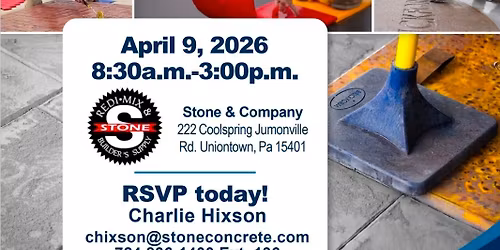 Decorative Concrete Demo