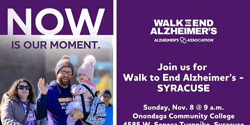 Walk to End Alzheimer's - Syracuse