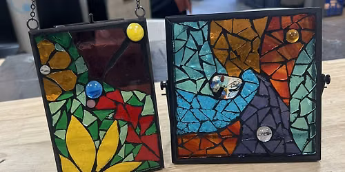 Glass on Glass Mosaic Suncatcher