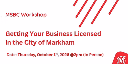 Getting Your Business Licensed in the City of Markham
