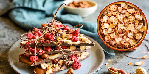 Cooking Class: Maple Popcorn, Chocolate Bark, and Roasted Flavored Nuts