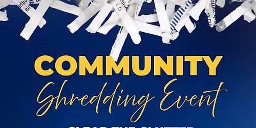 Community Shredding Event hosted by Rover Realty