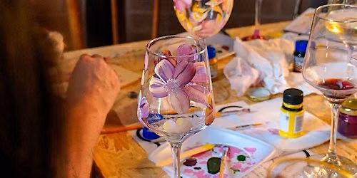 Wine Glass Painting